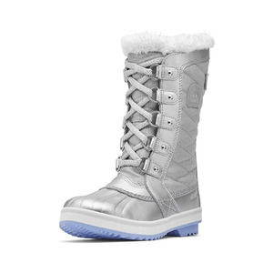 Sorel x Disney Frozen 2 Youth Girls Snow Boots Tofino II Pure Silver Size 1